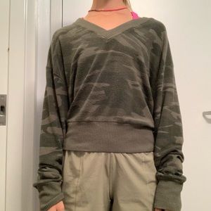 Wantable Camo Sweater